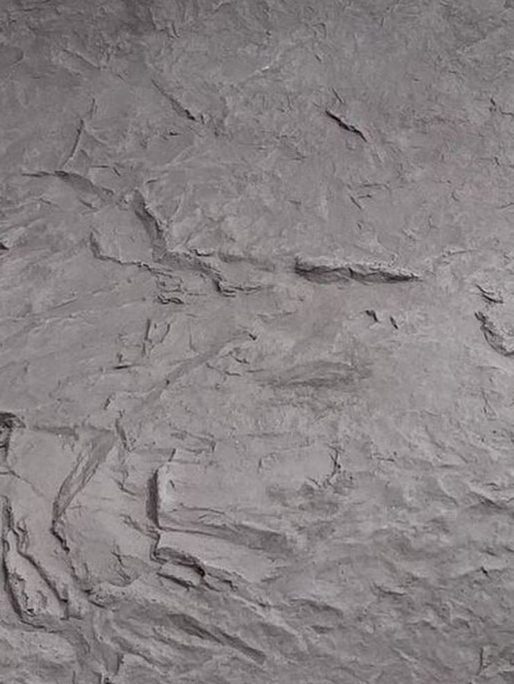 Ridgeline — riven charcoal, panel face