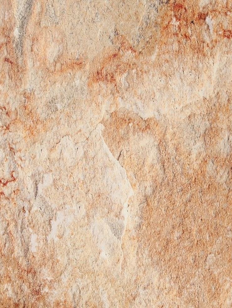 Pindan — peach, rust vein, panel face